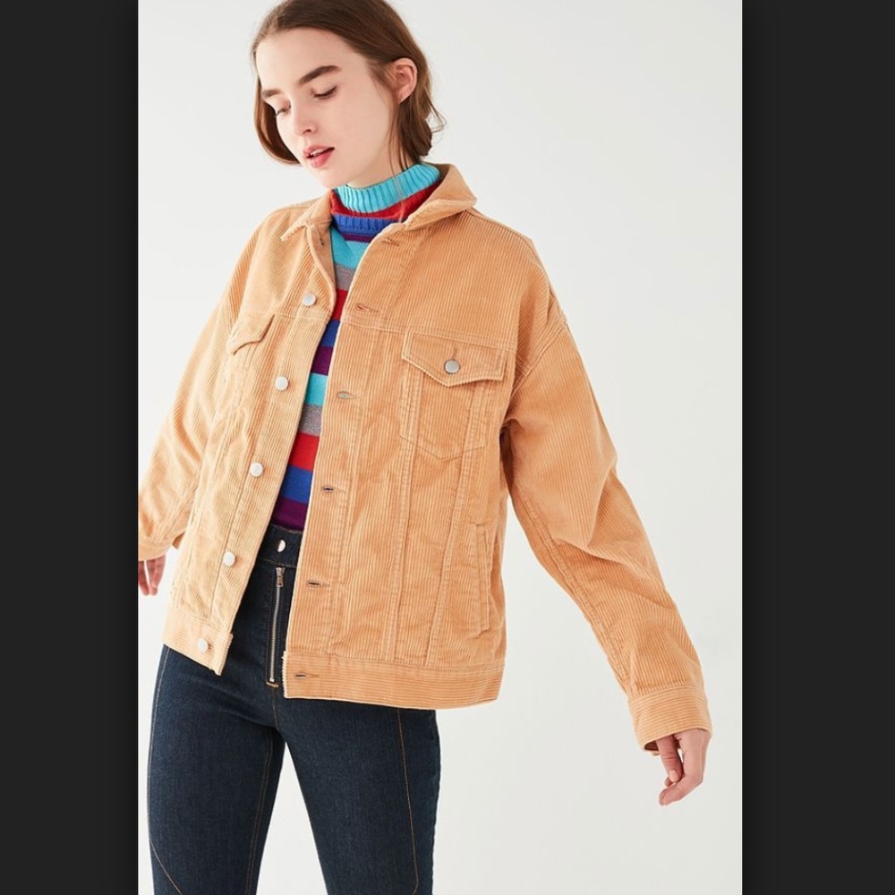 BDG Corduroy Trucker Jacket Size Medium Worn Twice